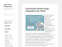 Tablet Screenshot of basis-rente-vergleich.de